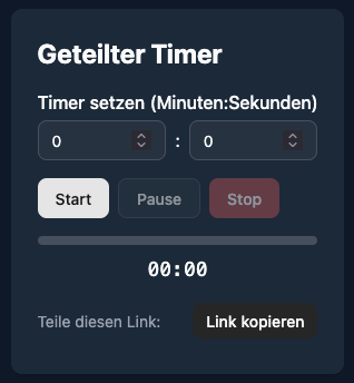 Shared Timer